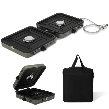 2-Burner Folding Camping Stove